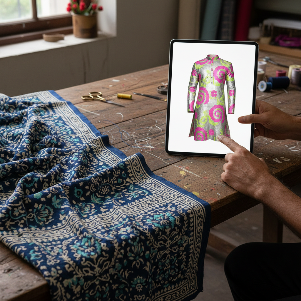 I Asked AI to Design a Kurta. It Gave Me a Costume.