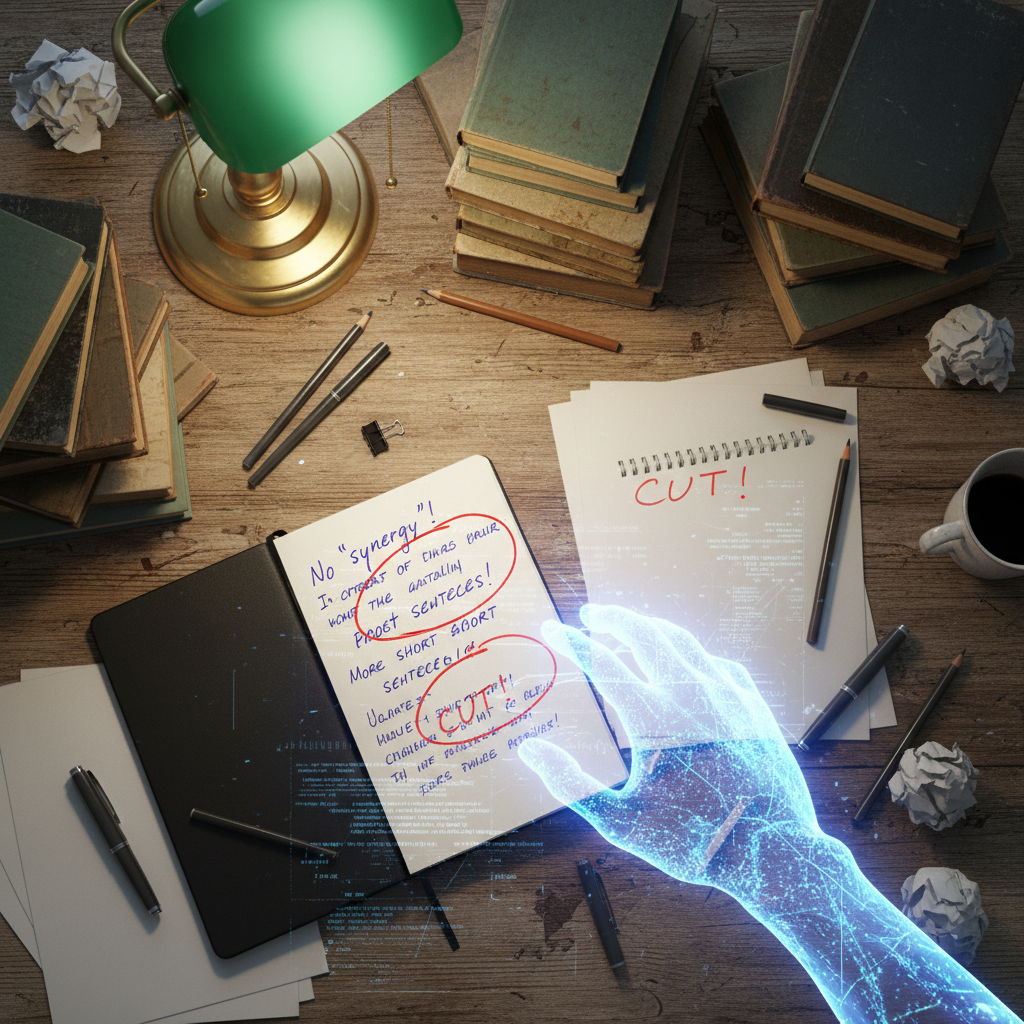 I Fed My AI My Worst Writing Tics to Make It Sound Like Me