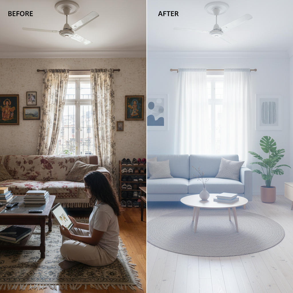 I Gave My Mumbai Apartment an AI Makeover. Here’s What Happened.