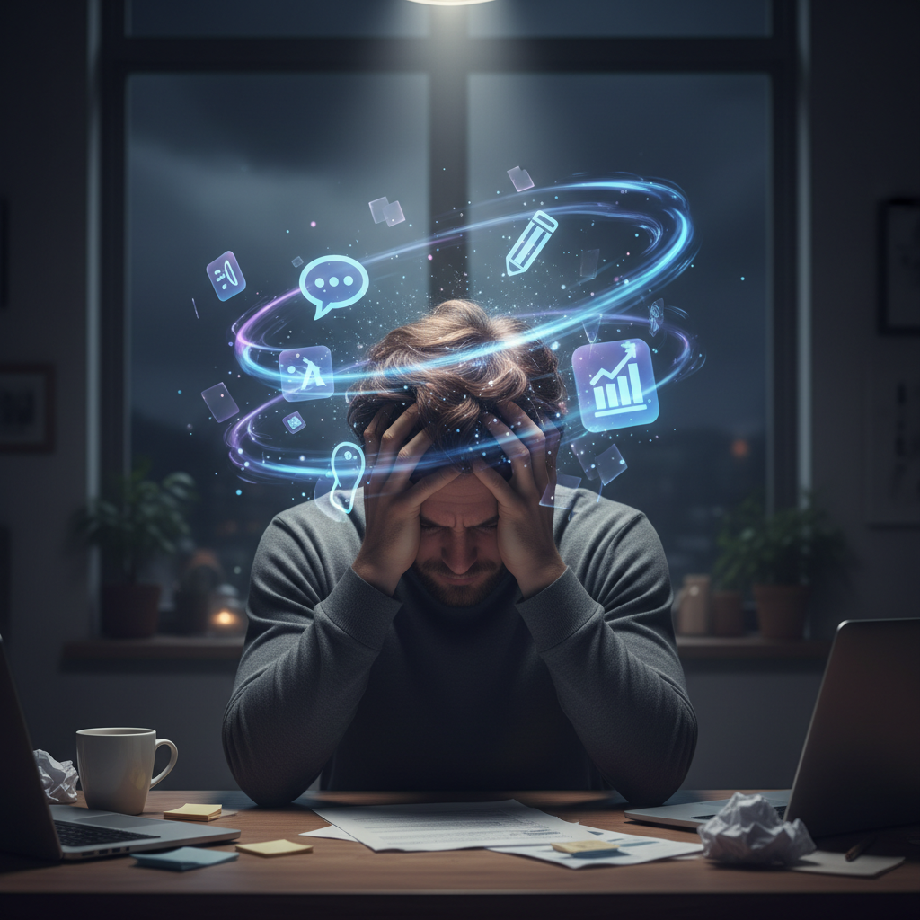 My AI Cognitive Load: Burnt Out from Juggling a Dozen Smart Assistants